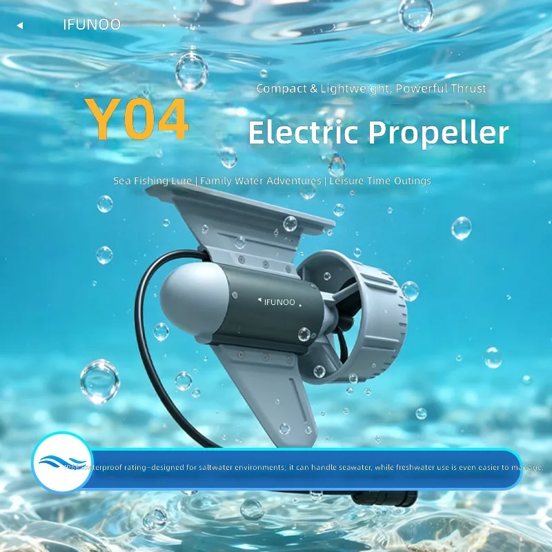 Fishing Boat Outboard Motor - 24V 330W Elektrikli Sualtı İticisi, B3