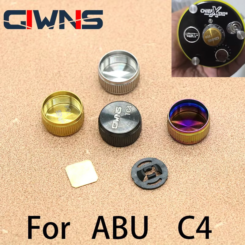 Abu Garcia Reel Max - ABU C4 için TC4 titanyum alaşım
