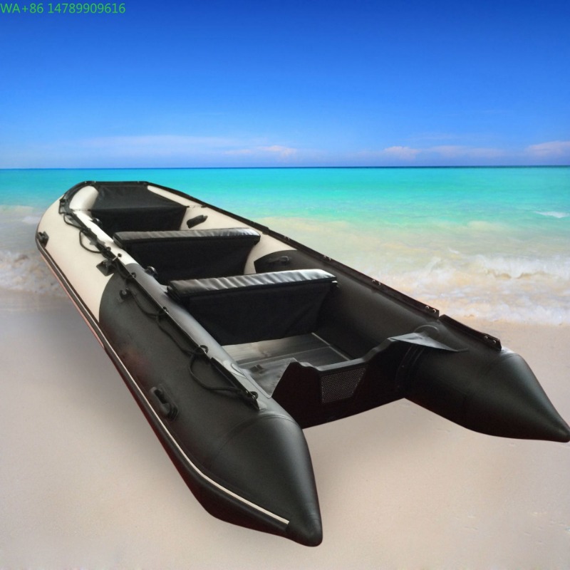 Fishing Boat Inflatable - Kalınlaştırılmış PVC 4.7 m 9 Kişilik