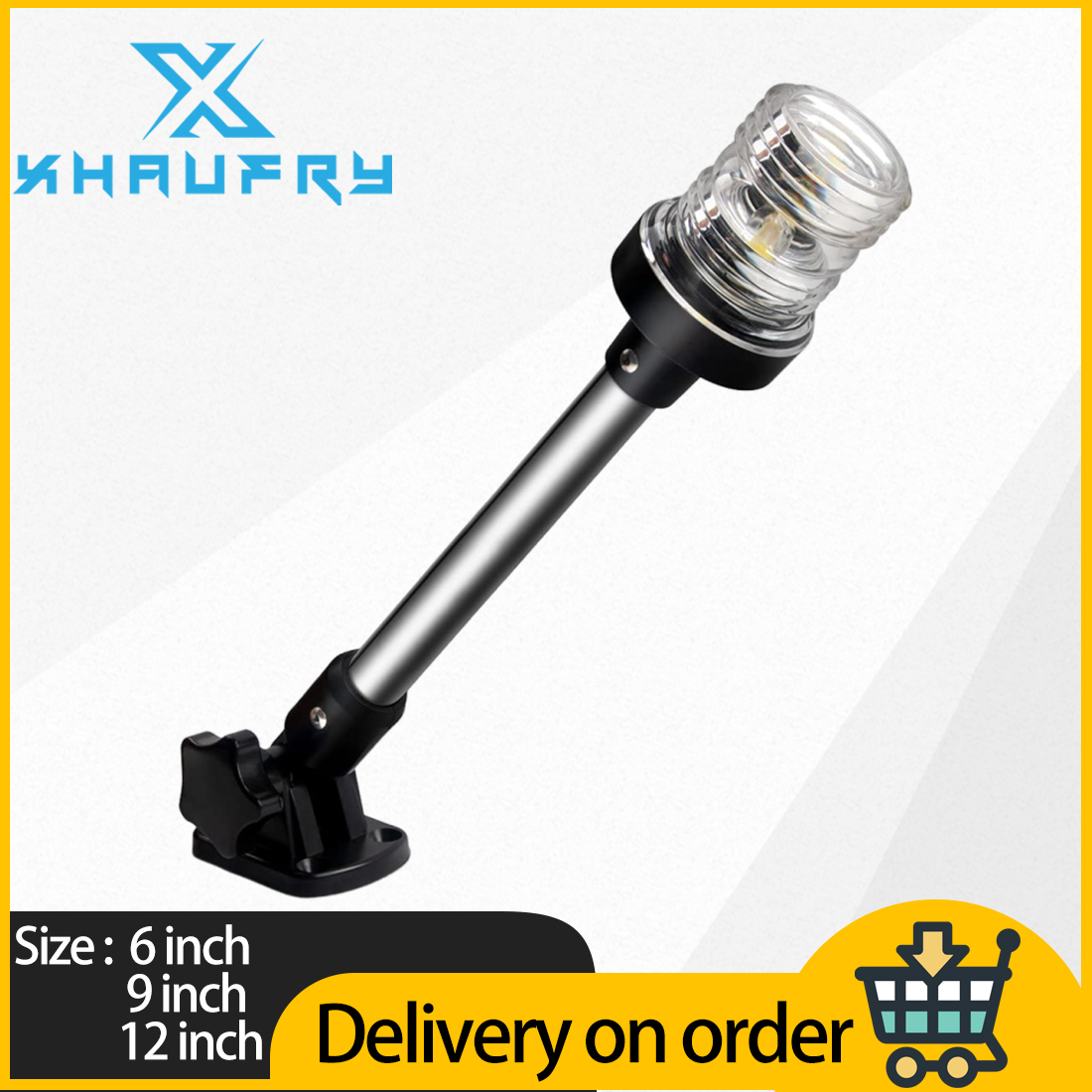 360 Derece Beyaz LED Katlanabi - Fishing Boat Navigation Light incelemesi ve fiyatı