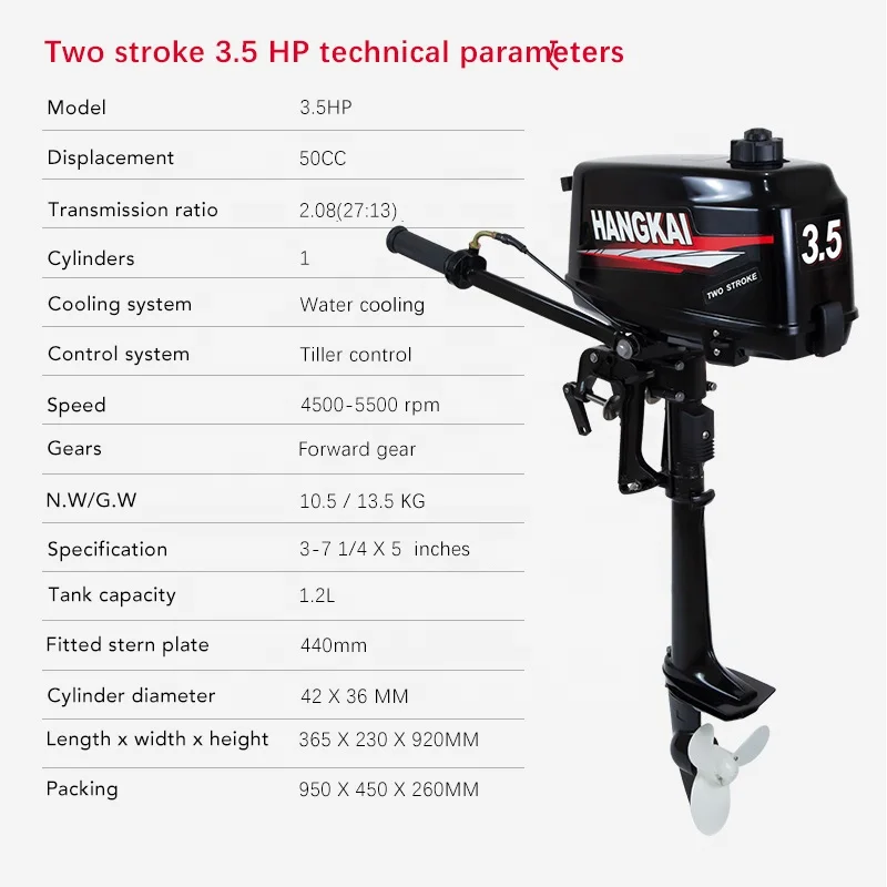 Tekne Motorları Dıştan Takma 3 - Fishing Boat Outboard Motor incelemesi ve fiyatı